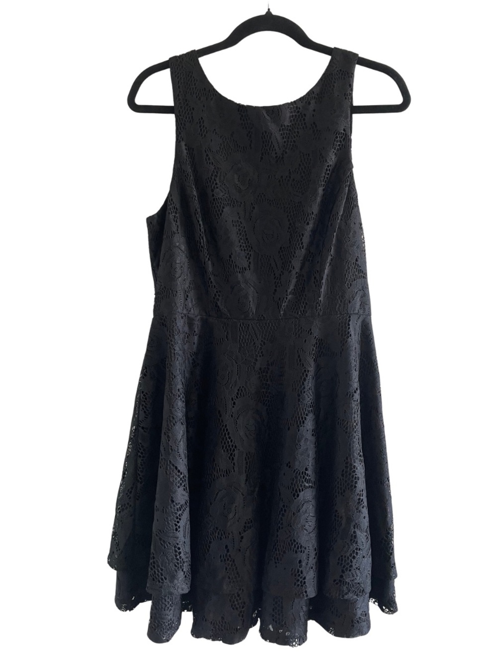 Speechless Lace Fit & Flare Dress